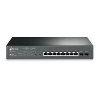 Tp-Link T1500G-10MPS 10PORT gigabt PoE Smart 2+SFP