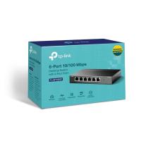 TP-LINK TL-SF1006P 6 PORT 10/100Mbps SWITCH 4-PORT PoE 2 UPLINK