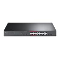 TP-LINK TL-SL1218MP 16 PORT 10/100 + 2 PORT GIGABIT YÖNETİLEMEZ SWITCH