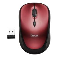 Trust 19522 Kablosuz Mini Mouse Siyah-Kırmızı