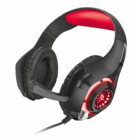 TRUST GXT-313 Stereo 3.5mm Jack Led Aydınlatma Siyah/Kırmızı Gaming Mikrofonlu Kulaklık 21601