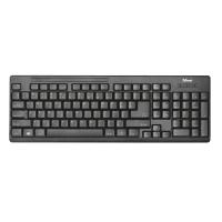 TRUST Ziva Kablosuz Q Trk Optic Mouse Siyah Multimedya Klavye - Mouse Set 22118