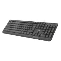 TRUST Ziva USB Q Trk Siyah Multimedya Klavye 22176