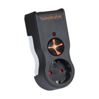 TUNÇMATİK 1li Powersurge 525 Joules Akım Koruma Prizi Siyah Beyaz TSK5079