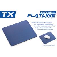 TX Flat Line (240x200mm) Yarı Sert Üst Yüzeyli Slim MOUSE PAD mavi TXACMPAD03BL