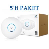 UBIQUITI (UBNT) 867mbps UniFi UAP-AC-LR-5 2.4ghz/5ghz 1port Gigabit Access Point Tavan Tipi 200kullanıcı 183metre