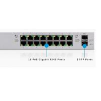UBIQUITI (UBNT) 16port 150w FULL PoE US-16-150W GIGABIT 2X SFP Yönetilebilir Switch