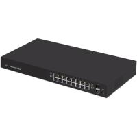 UBIQUITI (UBNT) 16port 150w FULL PoE ES-16-150W GIGABIT 2X SFP Yönetilebilir Switch RackMount
