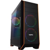 VENTO 600W 80+ GOLD VG06F+ 3X RGB FANLI GAMING MID-TOWER KASA