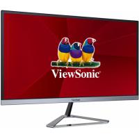VIEWSONIC 23.8 VX2476-SMHD 4Ms M.M HDMI+DP+D-SUB Led Monitör Parlak Siyah
