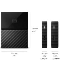 WD 2.5 2TB My Passport WDBS4B0020BBK Siyah
