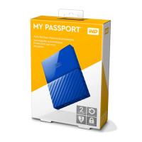 WD 2.5 2TB My Passport WDBS4B0020BBL Mavi