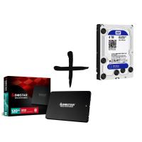 WD Blue 4TB WD40EZRZ 3.5 Hard Disk + BIOSTAR 120gb SSD 2.5 Bundle