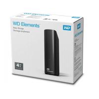 WD Elements 4TB 3,5" USB3,0 (WDBWLG0040HBK), Harici HDD, Siyah
