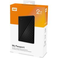 WD MyPassport 2TB 2,5" USB 3.0 Harici HDD WDBYVG0020BBK, Siyah