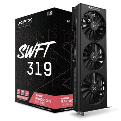 XFX Speedster SWFT 319 RX 6800 Core 16GB GDDR6 Gaming Ekran Kartı (RX-68XLAQFD9)
