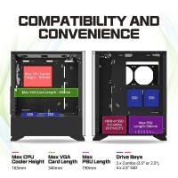 ZALMAN S5 RGB FANLI GAMING MID-TOWER PC KASASI