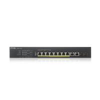 ZYXEL 12port XS1930-12HP 10port 10GbE - 2X-10GbE SFP+ Yönetilebilir Switch
