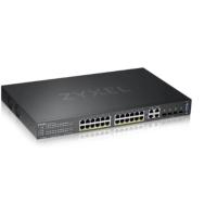 ZYXEL 24-PORT FULL POE GS2220-28HP 4X-SFP 375W GIGABIT L2 POE YÖNETİLEBİLİR SWITCH