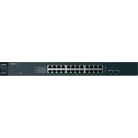 ZyXEL 24port GS1100-24 v3 GIGABIT 2X SFP Yönetilemez Switch RackMount