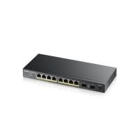 ZYXEL 8 Port GS1100-10HP 10x10/100/1000 Yönetilemez 2x SFP PoE Switch
