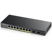 ZYXEL 8 Port GS1900-10HP 8x100/100/1000 Web Yönetilebilir 2x SFP PoE Switch (77W)