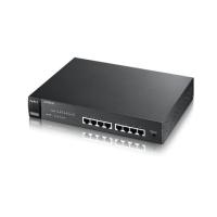 ZyXEL 8port 64w 4port PoE ES1100-8P 10/100 Yönetilemez Switch Desktop