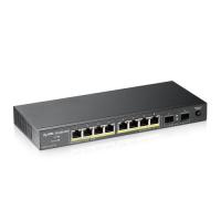 Zyxel GS1100-10HP 8Port PoE+2SFP Gigabit Switch