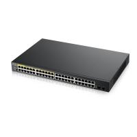 Zyxel GS190048HPV2 48Port-24x10/100/1000 Poe+2xSFP