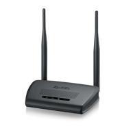 ZYXEL NBG-418N 4 Port 300Mbps Repeater Access Point / Router 5 dBi Anten