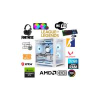 DFS Gaming ECO 78X-RYZEN 7 5700X-B550M-RTX 5060 8GB-32GB RAM-1TB M.2 SSD-SIVI SOĞUTMALI-OYUNCU BİLGİSAYARI