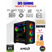 DFS Gaming WATTSON RYZEN 5 5600X-B550M-RTX 5060 TI 8GB-16GB RAM-512GB M.2 SSD-OYUNCU BİLGİSAYARI