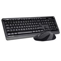 A4-Tech (F) Kablosuz Set Siyah (FG1010-FG)