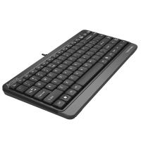 A4-Tech FK11 Q Klavye Gri USB - Multimedya