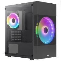 Aerocool 500W (Atomic Lite) FRGB Usb3 Mini Tower