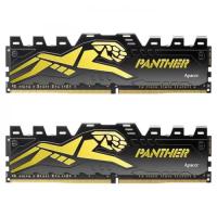 APACER 16GB (2X 8GB) DDR4 3200MHZ CL16 DUAL KIT PC RAM PANTHER BLACK GOLD AH4U16G32C28Y7GAA-2
