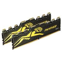 APACER 32GB (2X 16GB) DDR4 3200MHZ CL16 DUAL KIT PC RAM Panther Black-Gold AH4U32G32C28Y7GAA-2