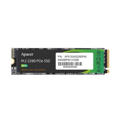 APACER 512GB AS2280P4X-1 2100- 1700MB/s M2 PCIe NVMe Gen3 Disk