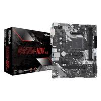 ASROCK B450M-HDV R4.0 DDR4 SATA3 M2 PCIe NVME HDMI DVI PCIe 16X v3.0 AM4 mATX