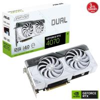 ASUS 12GB DUAL RTX4070-O12G-WHITE GDDR6X 256Bit HDMI-DP PCIE 4.0