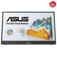 ASUS 15.6" DOKUNMATIK IPS ZENSCREEN MB16AHT 5MS HDMI-mHDMI TASINABILIR TYPE-C MONITOR DAHILI BATARYALI