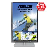 ASUS 24.1" IPS PA24AC 5MS 60Hz HDMI-DP-TYPE-C Pivot Grafik Tasarım Monitör (1920 X 1200)