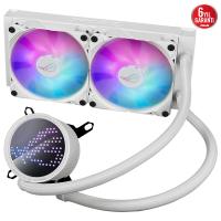ASUS 240MM ROG RYUO III 240 ARGB ANIME MATRIX LED EKRAN ARGB AM5-1700p SIVI SOĞUTUCULU İŞLEMCİ FANI BEYAZ