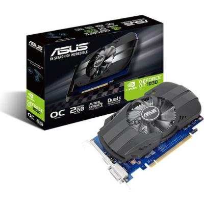 ASUS 2GB GT1030 PH-GT1030-O2G GDDR5 64bit HDMI DVI PCIe 16X v3.0
