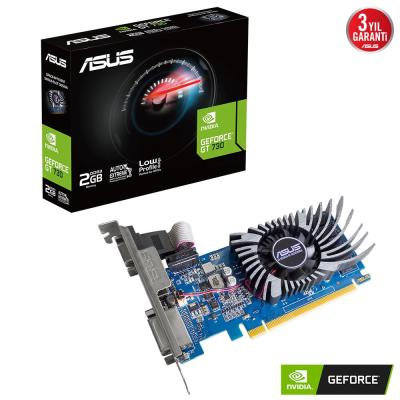 ASUS 2GB GT730-SL-2GD3-BRK EVO DDR3 64bit HDMI DVI PCIe 16X v2.0