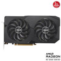 ASUS 8GB DUAL RX6600-8G-V2 GDDR6 128bit HDMI-DP PCIE 4.0
