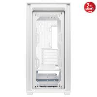 ASUS A21 GAMING MICRO-ATX PC KASASI BEYAZ 360mm SOĞUTUCU DESTEKLİ