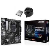 ASUS A520M-A II DDR4 Anakart + AMD Ryzen 5 3600 TRAY İşlemci + AMD FAN ( MPK BUNDLE)