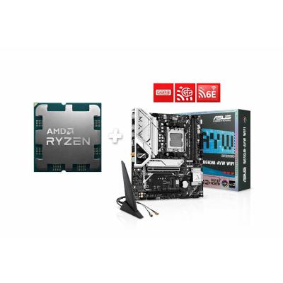 ASUS B650M-AYW WIFI AM5 ANAKART + Amd Ryzen 7 7800X3D AM5 ANAKART+İŞLEMCİ BUNDLE