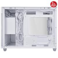ASUS PRIME AP201 GAMING MICRO-ATX PC KASASI BEYAZ